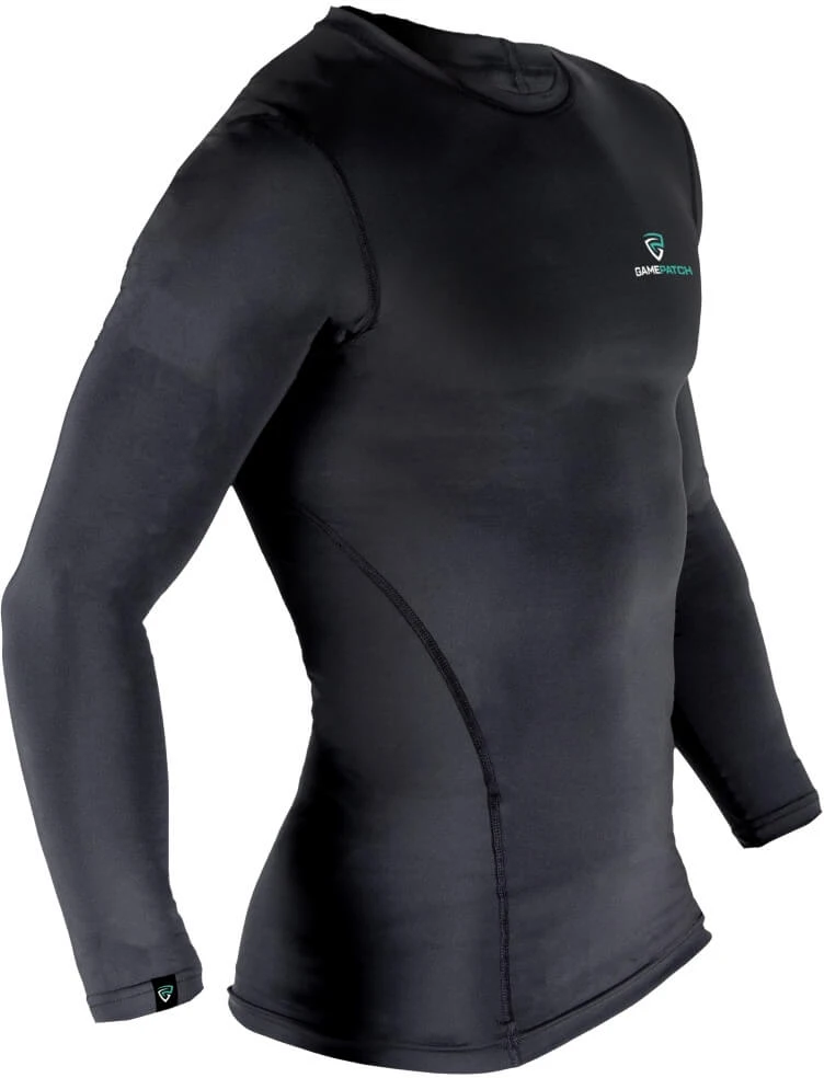 GAMEPATCH Compression Shirt Long Sleeves Juodas