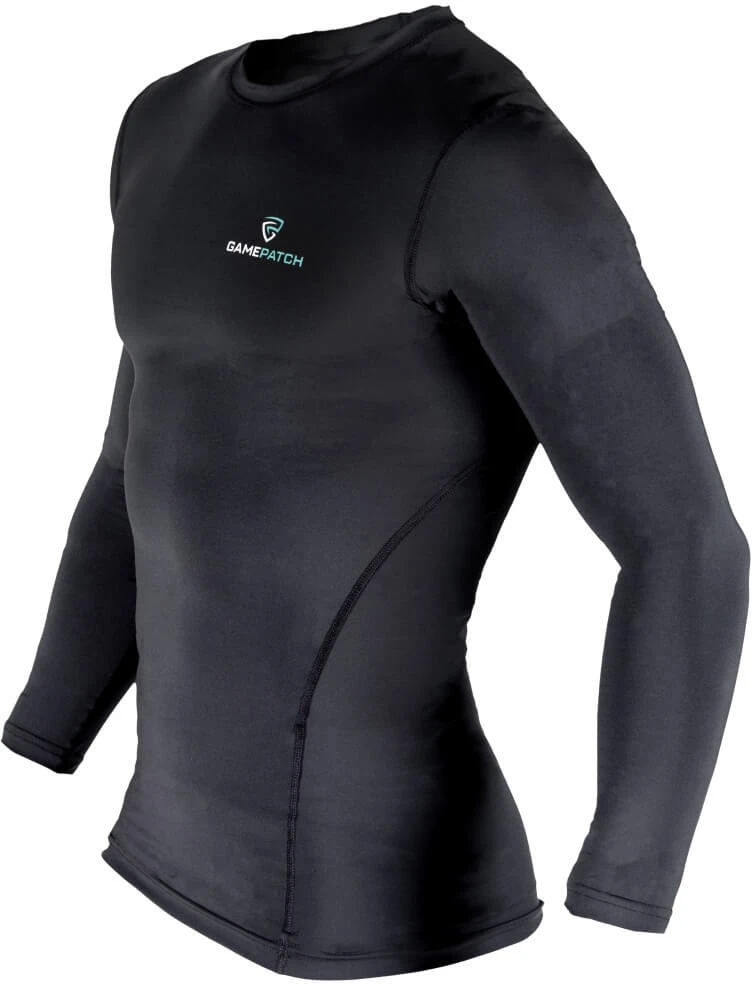 GAMEPATCH Compression Shirt Long Sleeves Juodas