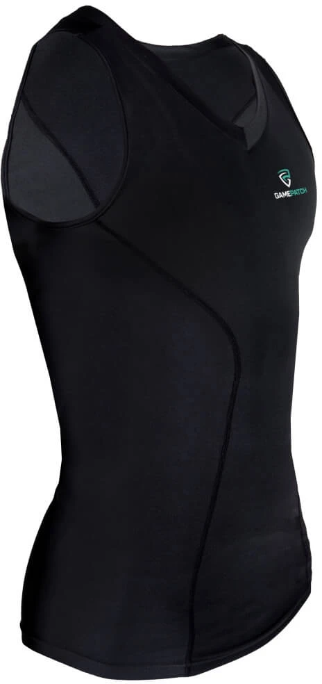 GAMEPATCH Compression Shirt Sleeveless Juodas