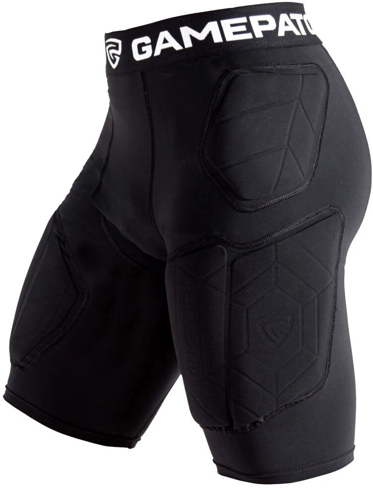 GAMEPATCH Padded 3/4 Tights PRO+ Juodas