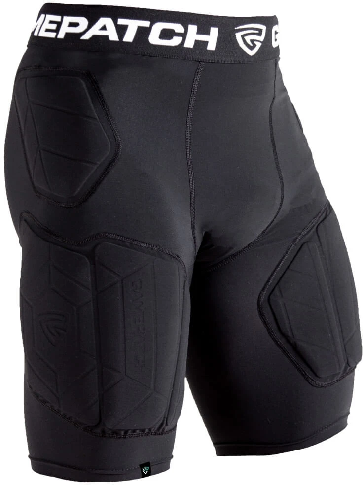 GAMEPATCH Padded 3/4 Tights PRO+ Juodas