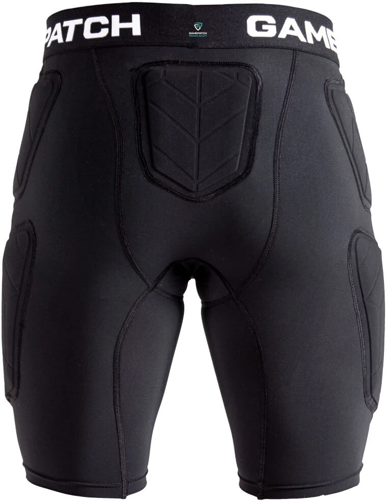 GAMEPATCH Padded 3/4 Tights PRO+ Juodas