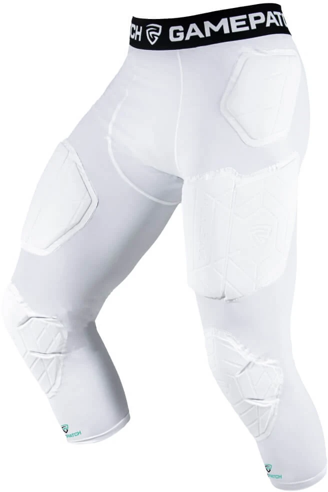 GAMEPATCH Padded 3/4 Tights With Full Protection Baltas