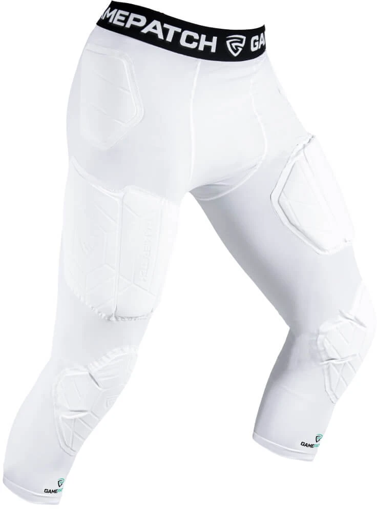 GAMEPATCH Padded 3/4 Tights With Full Protection Baltas