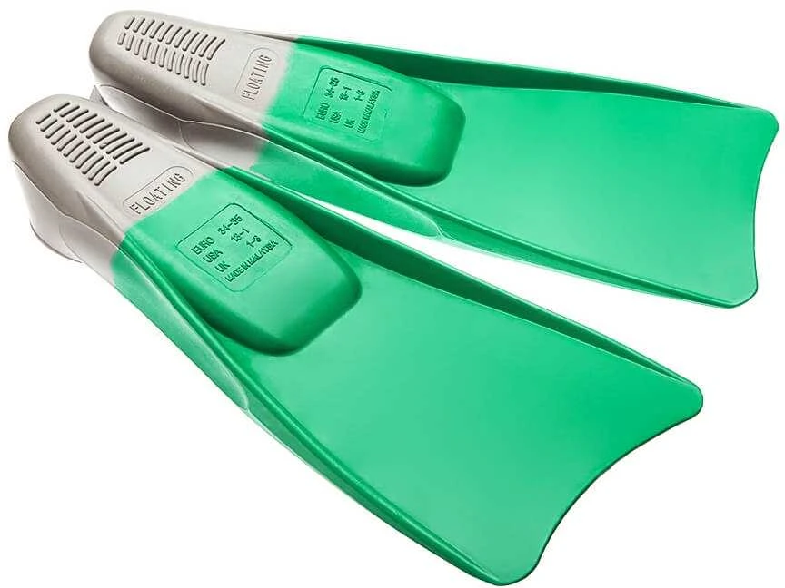 Madwave MAD WAVE Pool Color Long Fins-46-48 Dark Žalias