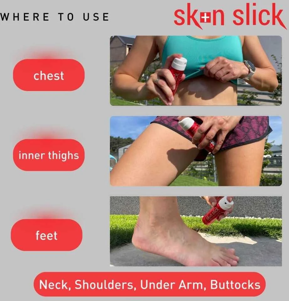 SURPASS Apsauginis odos purškiklis nuo trynimo SBR Skin Slick 52ml