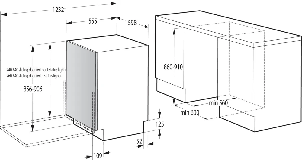 Įmontuojama indaplovė Gorenje GV693C0XXL be originalios pakuotės