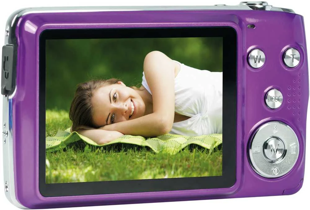 AgfaPhoto Agfa Photo DC8200 Violetinis + etui + karta SD 16GB
