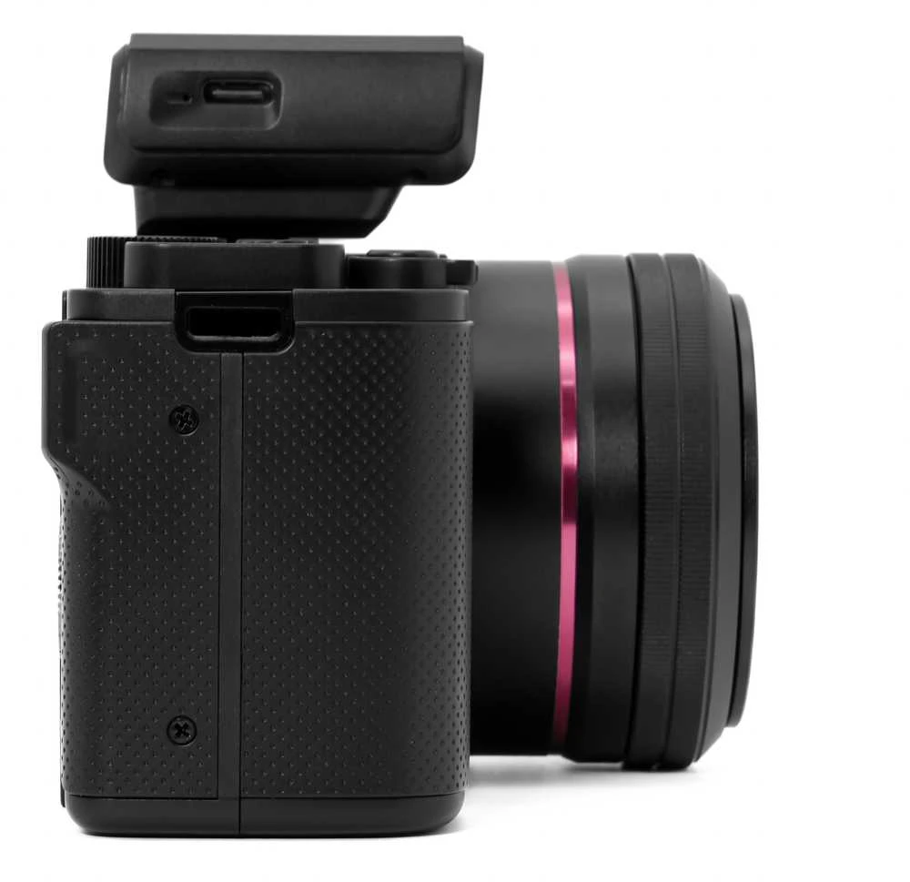 „AgfaPhoto“ – „Realishot C130“ skaitmeninis fotoaparatas – juodas – 2,8 colio jutiklinis ekranas