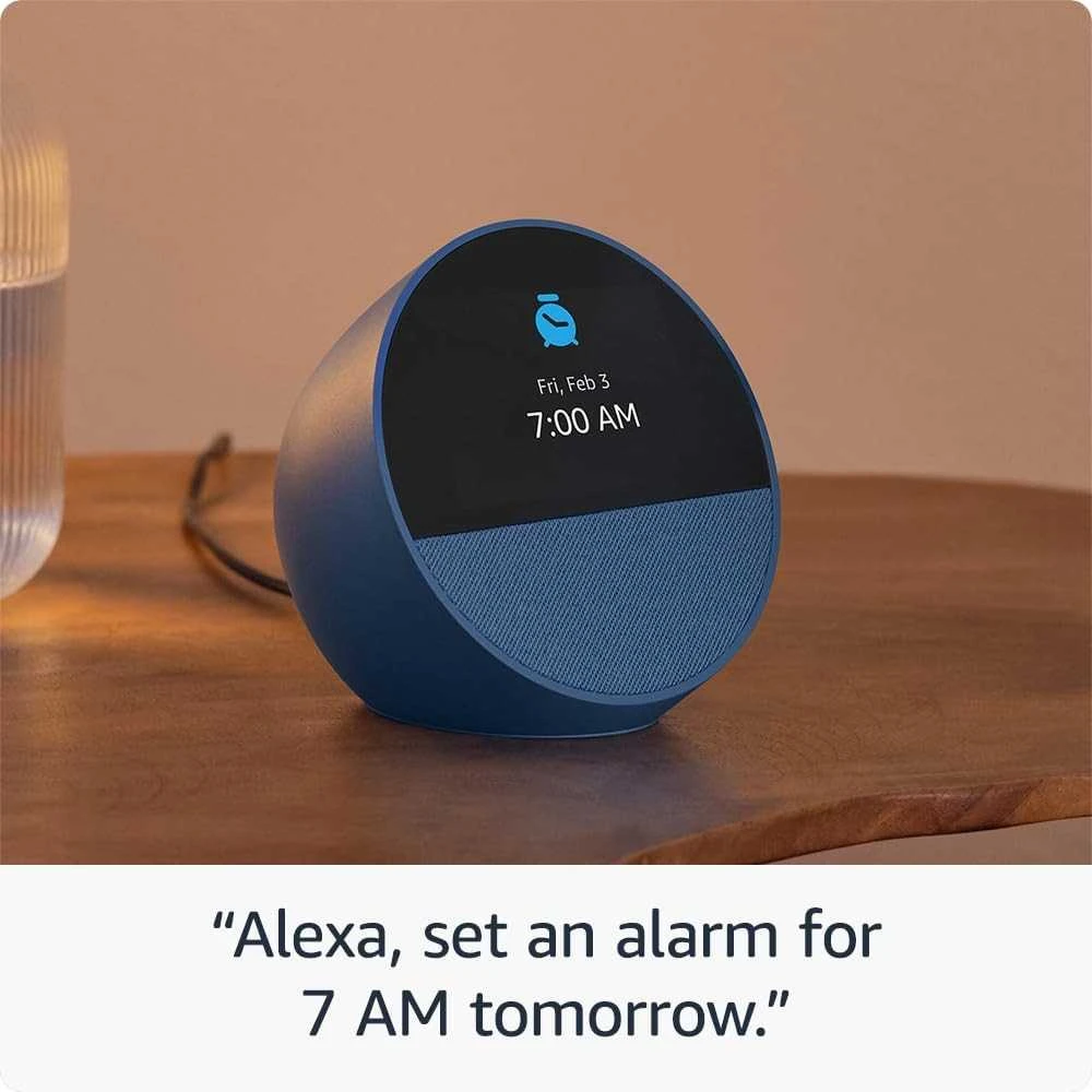 Išmanusis ekranas - Amazon Echo Spot 2.83" Juodas