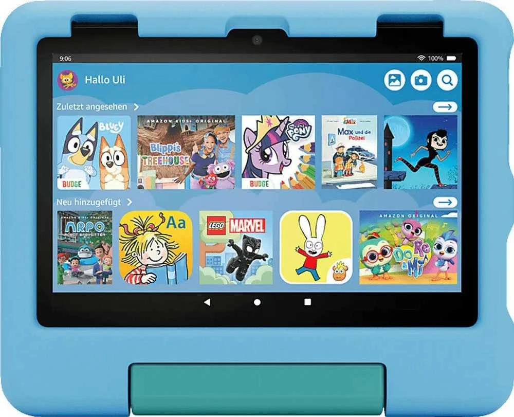 Planšetė Amazon Planšetė Fire HD 8 Kids 32GB WiFi - mėlynos spalvos