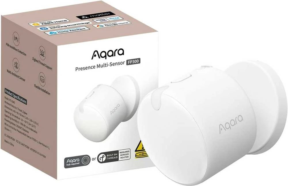 Aqara buvimo jutiklis FP300 | Būsenos jutiklis | Zigbee, Matter