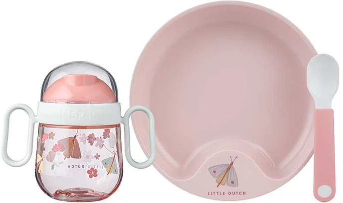 Little Dutch Mepal Mio Flowers & Butterflies Rinkinys Vakarienė 3 vnt. 108040065243