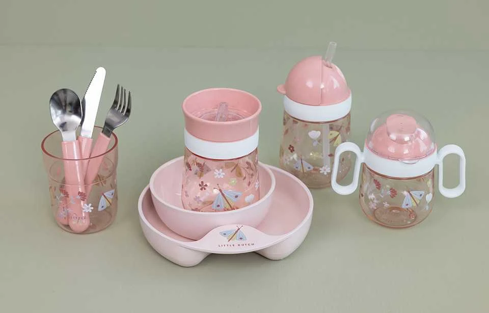 Little Dutch Mepal Mio Flowers & Butterflies Rinkinys Vakarienė 3 vnt. 108040065243