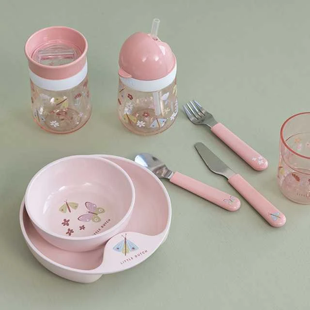 Little Dutch Mepal Mio Flowers & Butterflies Rinkinys Vakarienė 3 vnt. 108040065243