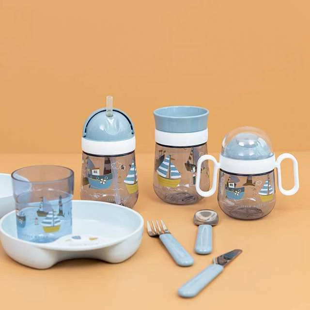Little Dutch Kūdikio indų 3vnt rinkinys Jūreiviai