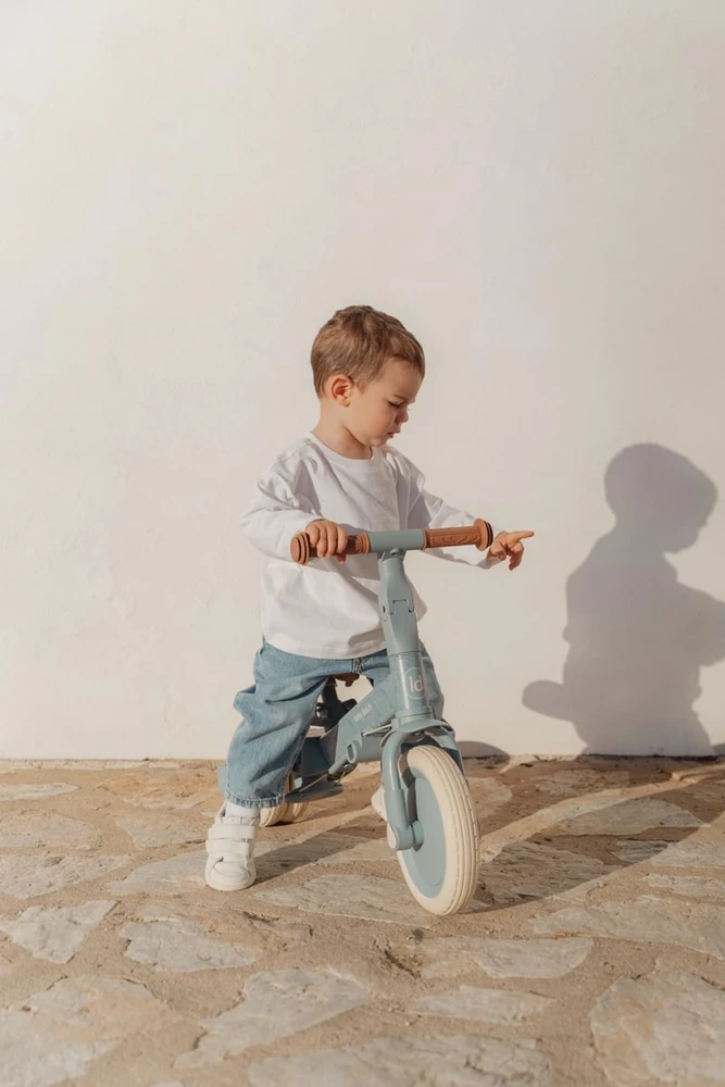 Little Dutch Mažasis olandiškas triratis 4in1 Mėlyna
