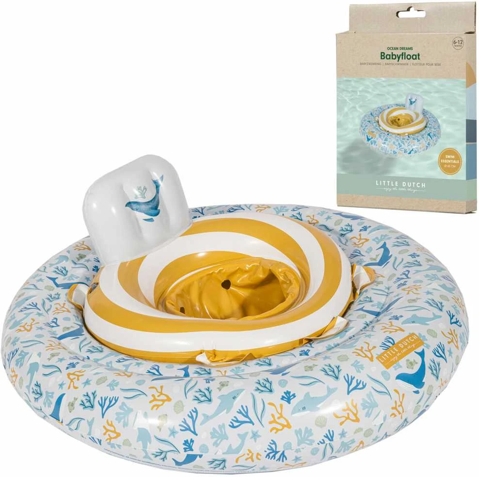Mėlyna Little Dutch Kūdikių plūduras ´Ocean Dreams Mėlyna´