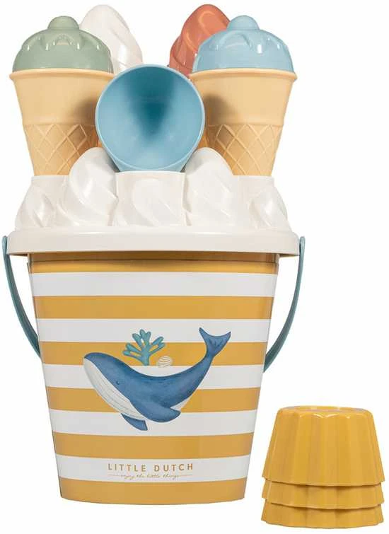 Mėlyna Little Dutch Ledų paplūdimio rinkinys ´Ocean Dreams Mėlyna´