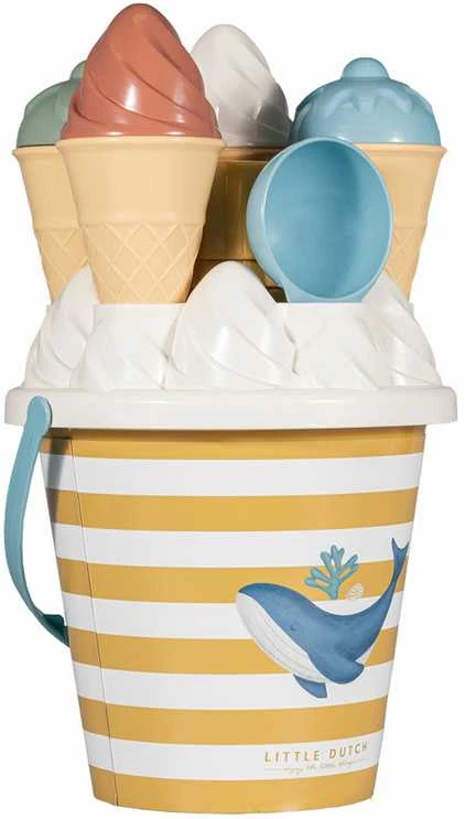 Mėlyna Little Dutch Ledų paplūdimio rinkinys ´Ocean Dreams Mėlyna´