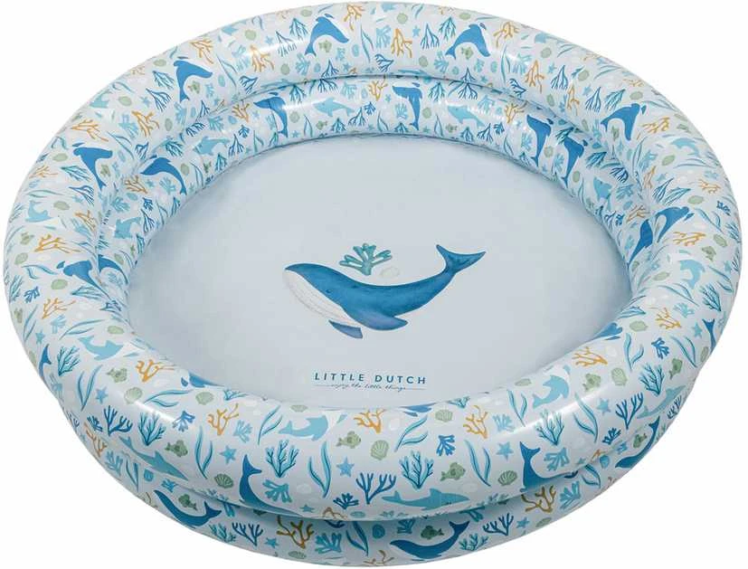 Mėlyna Little Dutch Pripučiamas baseinas ´Ocean Dreams Mėlyna´ 80cm