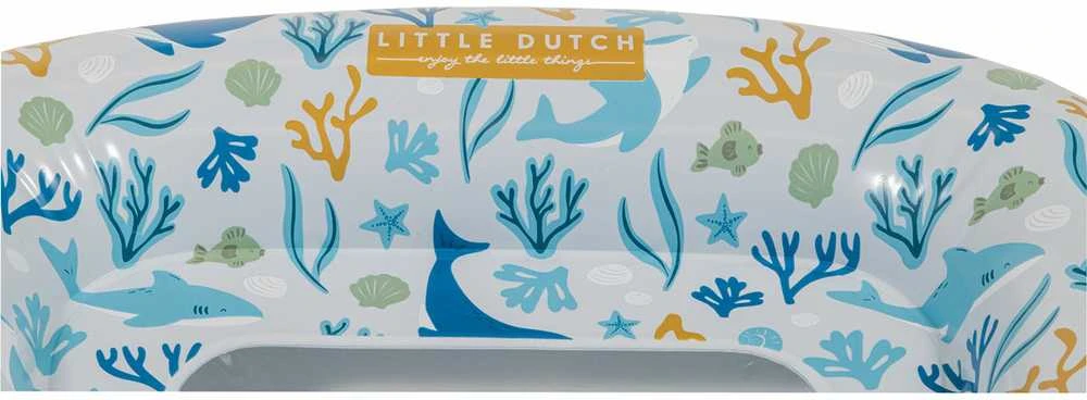 Pripučiamas plaukimo čiužinys su langeliu Little Dutch, mesvas