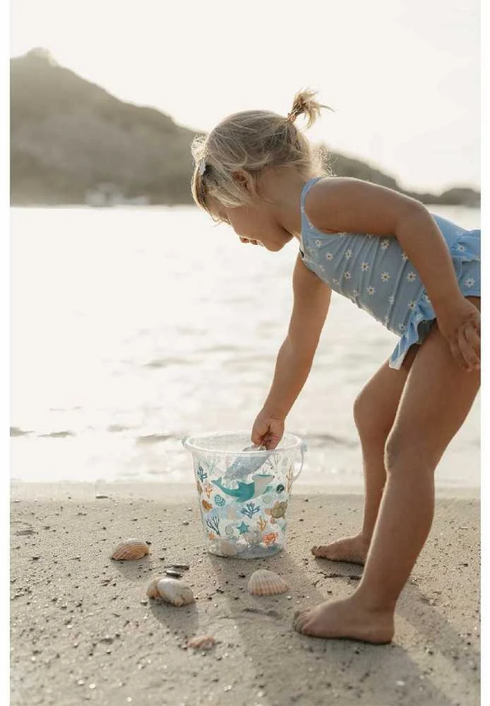 Mėlyna Little Dutch Kriauklės formos kibirėlis ´Ocean Dreams Mėlyna´