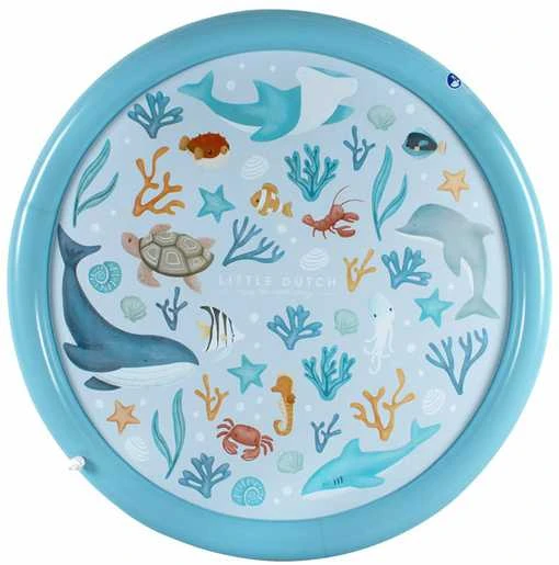 Mėlyna Little Dutch Purškimo kilimėlis ´Ocean Dreams Mėlyna´