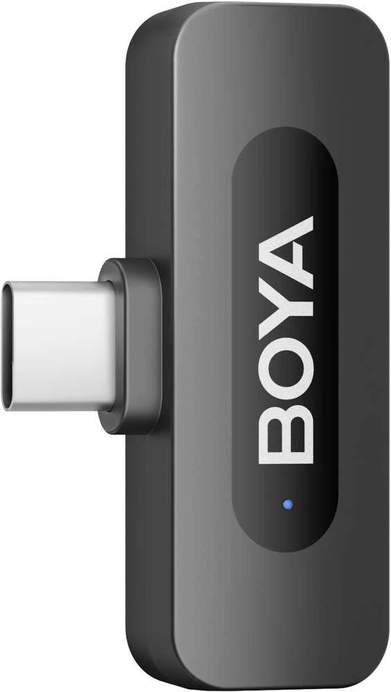 Mikrofonas BOYA BY-V10 V2.0 belaidis 2.4GHz - juoda