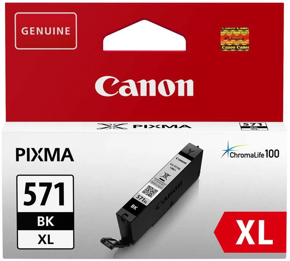 Canon CLI-571BK XL | Rašalo kasetė | Juodas