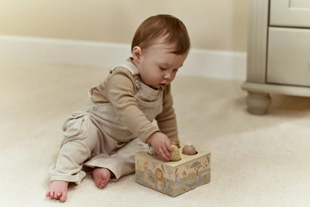 Little Dutch Wooden Pop­up Toy ´Safari Friends´ FSC