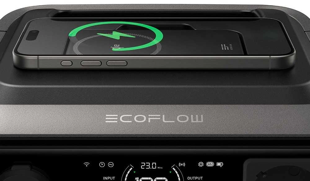 „EcoFlow River 3 Max Plus“ 858 Wh maitinimo stotis (belaidė)
