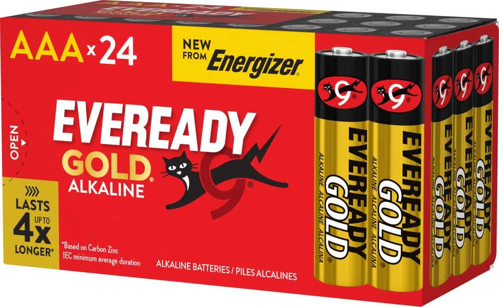 Eveready Gold AAA baterijų komplektas-pakuotė