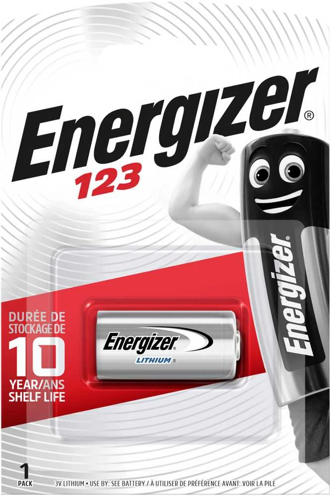 Elementas ENERGIZER 123, 3V