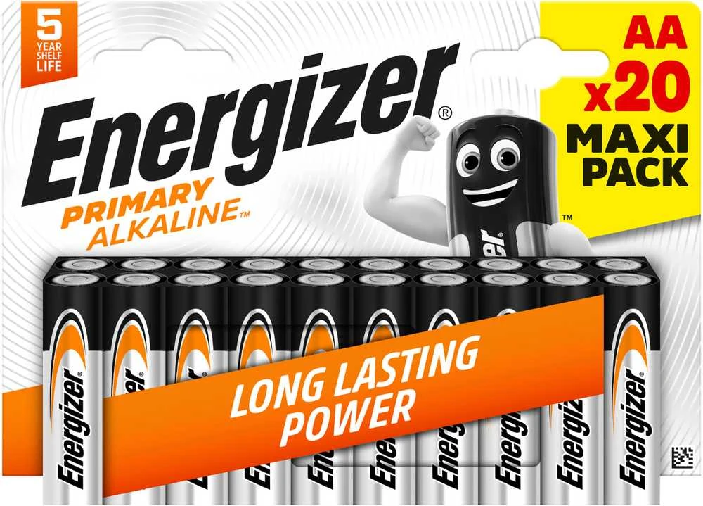 „Energizer“ šarminė AA tipo baterija CHP20