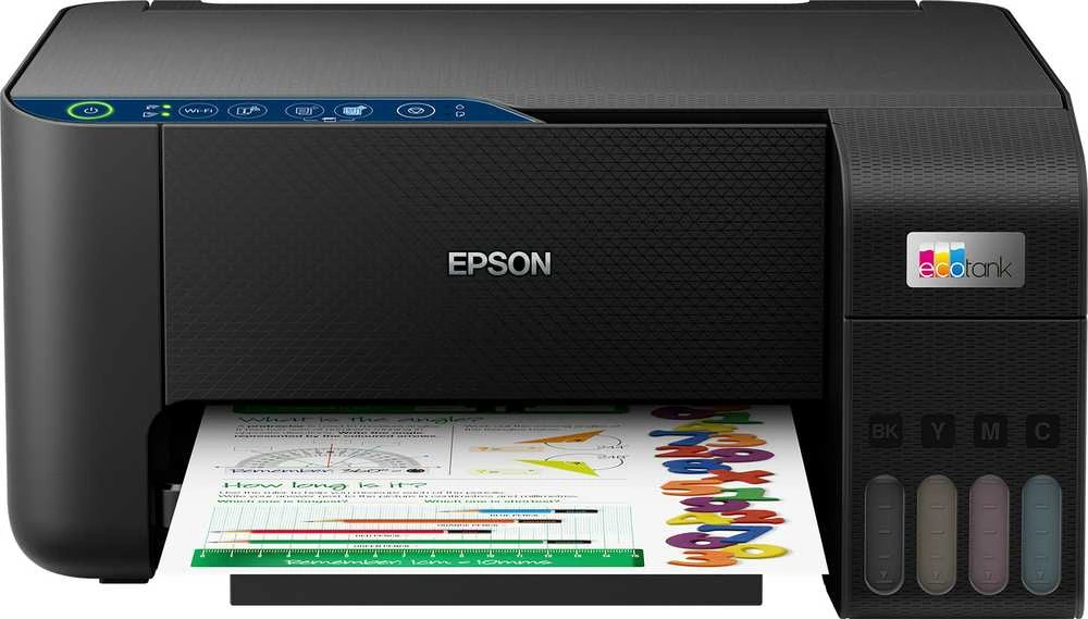 Daugiafunkcis spausdintuvas Epson EcoTank L3271 | Inkjet | Spalvotas | A4 | Wi-Fi | Juodas
