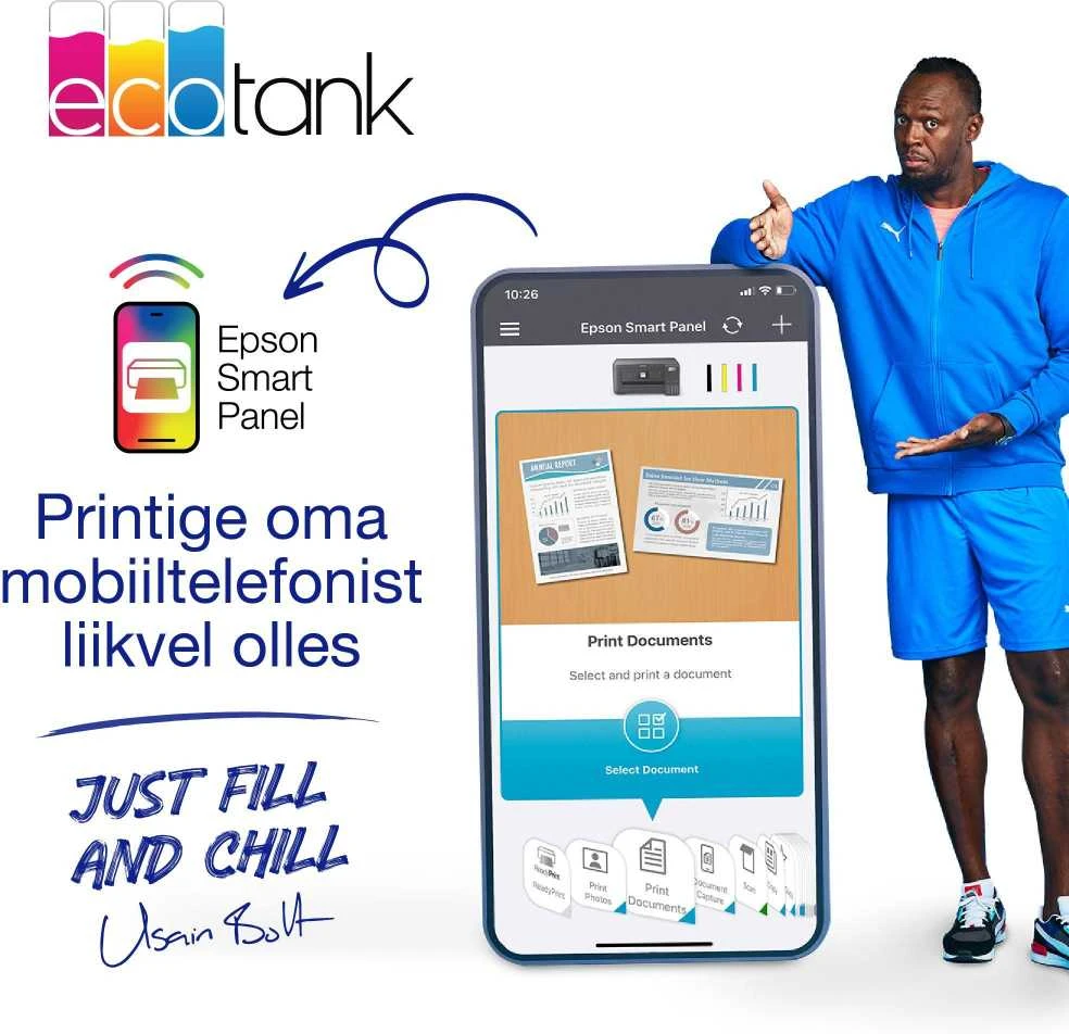 Daugiafunkcinis spausdintuvas Epson EcoTank L3270  Inkjet | Spalvotas | A4 | Wi-Fi | Juodas