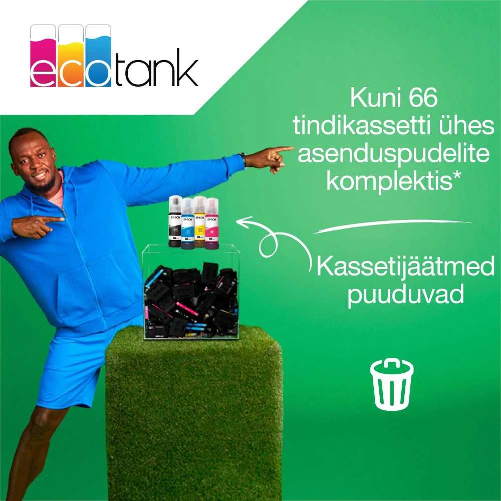 Daugiafunkcis spausdintuvas Epson EcoTank L3276, rašalinis,  Spalvotas | 3-in-1 | A4 | Wi-Fi | Baltas
