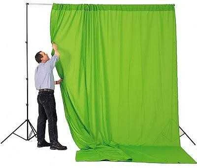 Spalvinio rakto Fonas - Falcon Eyes BCP-10 2,9 × 5 m Chroma Žalias