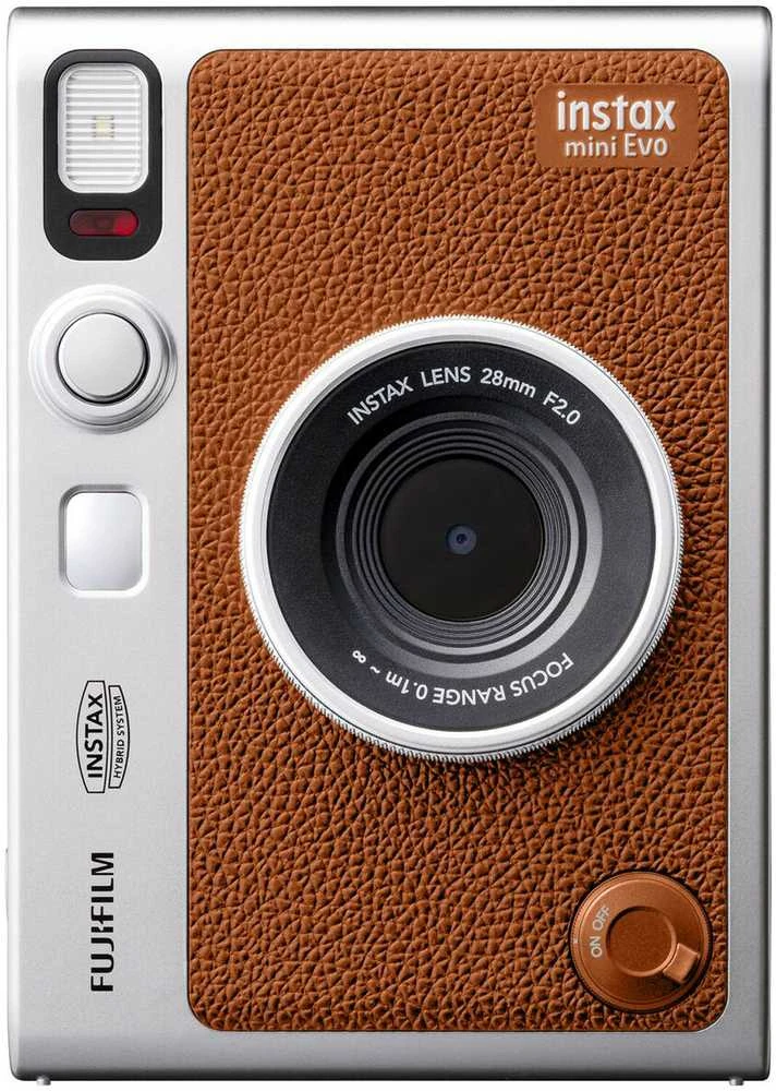 Fujifilm Momentinis fotoaparatas instax mini EVO BROWN (Rudas)