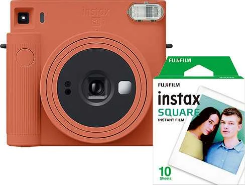 Fujifilm Instax Square SQ1, terakotos oranžinė + plėvelė