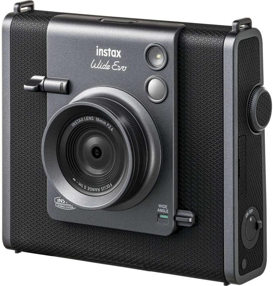 Fujifilm Momentinis fotoaparatas instax WIDE EVO Juodas, INSTAX WIDE EVO Juodas EX D