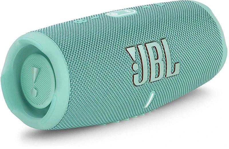 JBL Charge 5 nešiojama kolonėlė, Žalsvai mėlynos spalvos