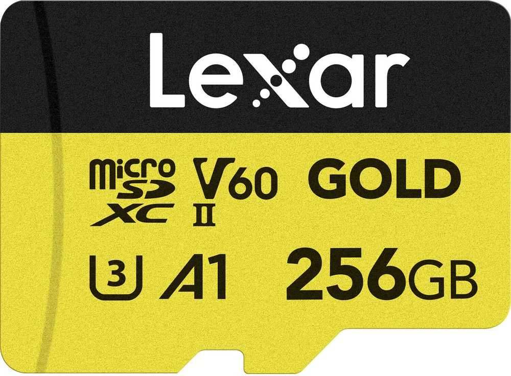 Atminties kortelė LEXAR MICROSD GOLD UHS-II, R280/W100 C10/A1/U3 (V60) 256 GB