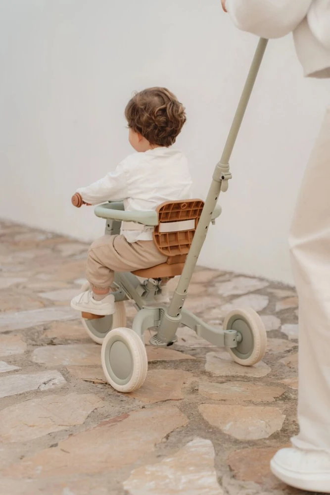 Triratukas Little Dutch Žalsvas 4 in 1