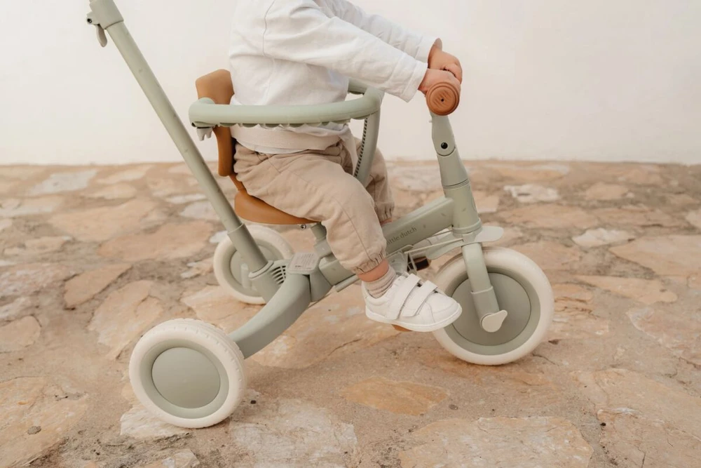 Triratukas Little Dutch Žalsvas 4 in 1