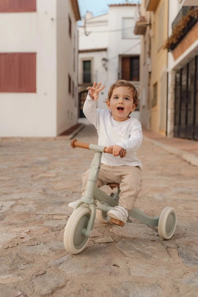 Triratukas Little Dutch Žalsvas 4 in 1