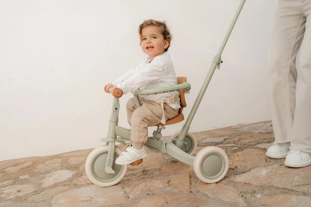 Triratukas Little Dutch Žalsvas 4 in 1
