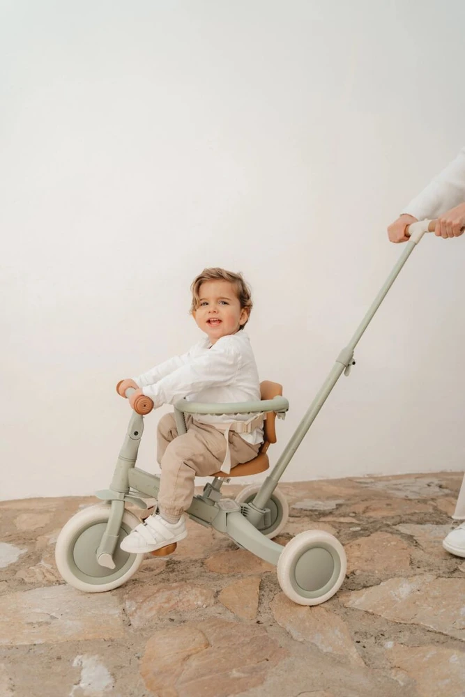 Triratukas Little Dutch Žalsvas 4 in 1