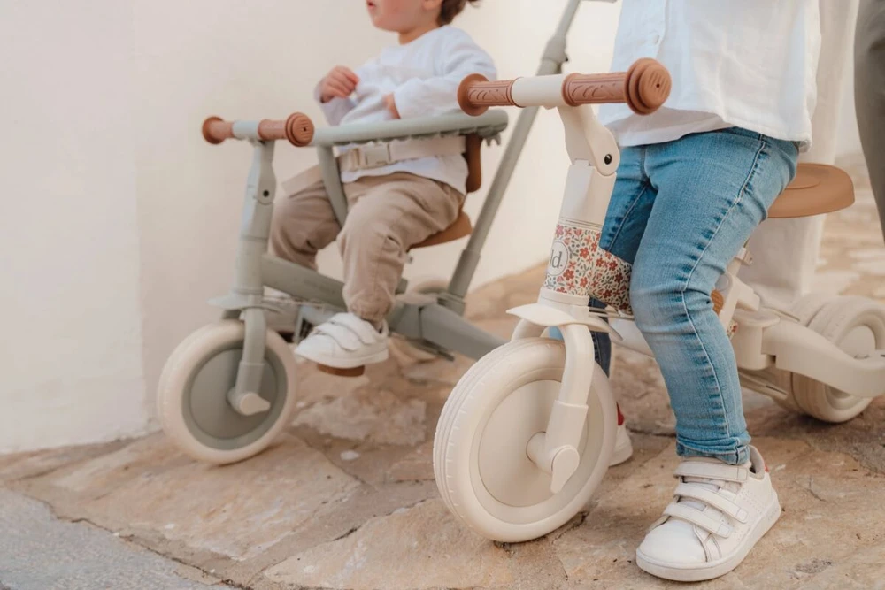 Triratukas Little Dutch Žalsvas 4 in 1